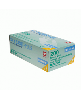 Рукавички нітрилові без пудри Ampri SKY BASIC-PLUS 01210