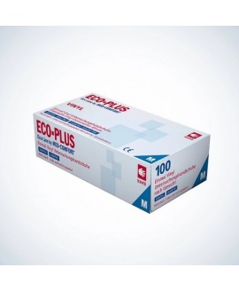 Вінілові рукавички без напилення Ampri ECO PLUS 01260