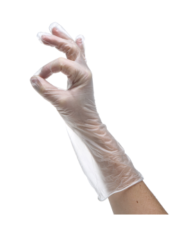 Вінілові рукавички без напилення Ampri ECO PLUS 01260