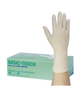 Рукавички латексні без пудри Ampri BASIC-TOUCH 33-018