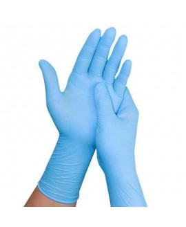Нітрилові рукавички MediOk блакитні 
