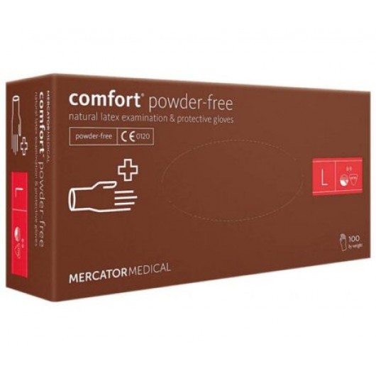 Рукавички латексні COMFORT® POWDER-FREE