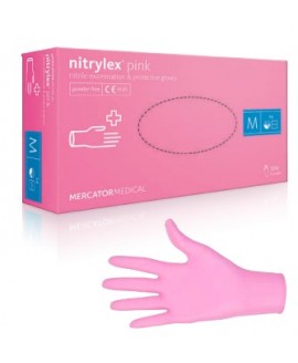 Рукавички нітрилові NITRYLEX® PINK