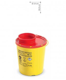 Контейнер для утилізації медичних відходів 0,6 л Ampri L-09300